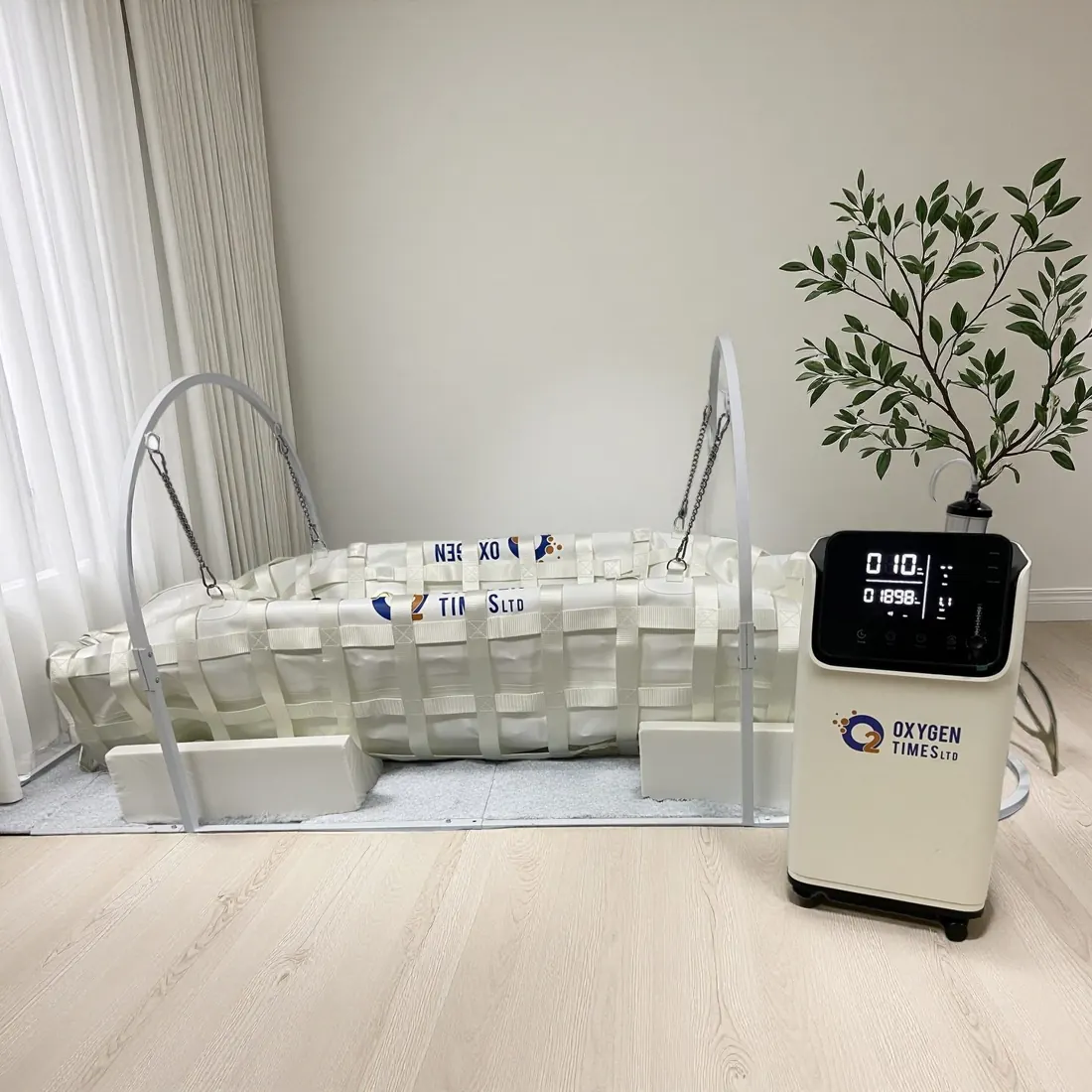 OTL19 Premium Soft Lying Chamber — Oxygen Times HBOT chamber